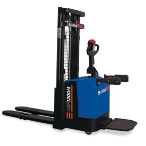 Elektro-Hochhubwagen / Elektrostapler HEF1200/4 mit Fahrerstand, Hubhöhe 90  - 4.000 mm, Traglast 1.200 kg, SolidHub