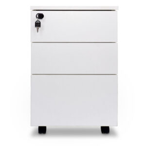 Rollcontainer FRIDA für Schreibtische, 3 Schubladen, 400 mm x 455 mm x 620 mm