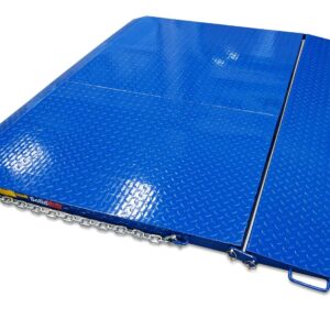 Große Rampe GR2000 für Gabelstapler (2.200 mm x 2.000 mm x 80 mm), max. Belastung 6.500 kg, SolidHub